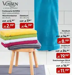 Galeria VOSSEN Frottierserie OLYMPIA Angebot