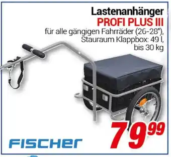 CENTERSHOP FISCHER Lastenanhänger PROFI PLUS III Angebot