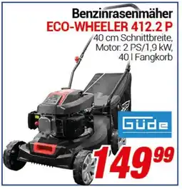 CENTERSHOP Güde Benzinrasenmäher ECO-WHEELER 412.2 P Angebot