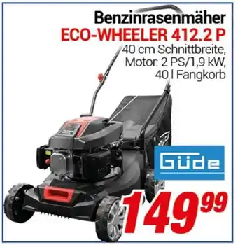 CENTERSHOP Güde Benzinrasenmäher ECO-WHEELER 412.2 P Angebot