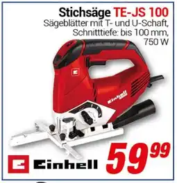 CENTERSHOP Einhell Stichsäge TE-JS 100 Angebot