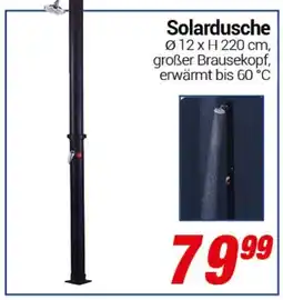 CENTERSHOP Solardusche Angebot