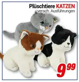 CENTERSHOP Plüschtiere KATZEN Angebot