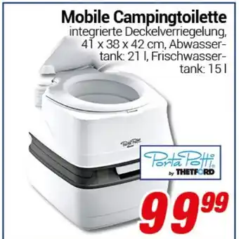 CENTERSHOP Porta Potti Mobile Campingtoilette Angebot