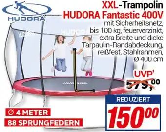 CENTERSHOP HUDORA XXL-Trampolin Fantastic 400V Angebot