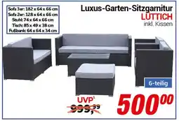 CENTERSHOP Luxus-Garten-Sitzgarnitur LÜTTICH Angebot