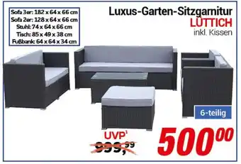 CENTERSHOP Luxus-Garten-Sitzgarnitur LÜTTICH Angebot