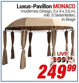 CENTERSHOP Luxus-Pavillon MONACO Angebot