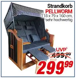 CENTERSHOP Strandkorb PELLWORM Angebot