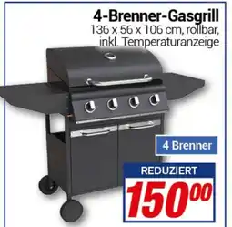 CENTERSHOP 4-Brenner-Gasgrill Angebot