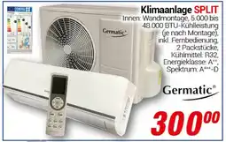 CENTERSHOP Germatic Klimaanlage SPLIT Angebot