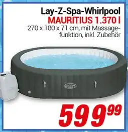 CENTERSHOP Lay-Z-Spa-Whirlpool MAURITIUS 1.370 l Angebot
