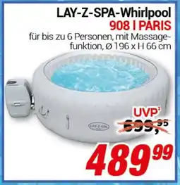 CENTERSHOP LAY-Z-SPA-Whirlpool 908 I PARIS Angebot