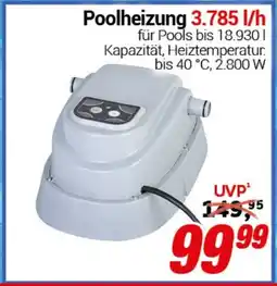 CENTERSHOP Poolheizung 3.785 l/h Angebot