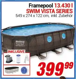 CENTERSHOP Bestway Framepool 13.430 l SWIM VISTA SERIES Angebot