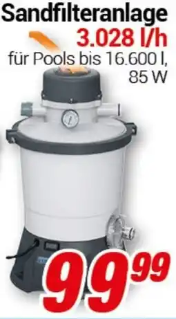 CENTERSHOP Sandfilteranlage 3.028 l/h Angebot