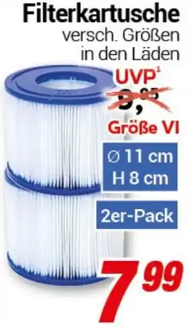 CENTERSHOP Filterkartusche Angebot