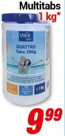 CENTERSHOP Well san Multitabs Angebot