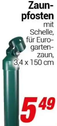 CENTERSHOP Zaunpfosten Angebot