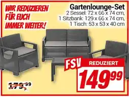 CENTERSHOP Gartenlounge-Set Angebot
