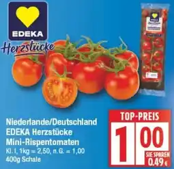 Edeka Niederlande/Deutschland EDEKA Herzstücke Mini-Rispentomaten Angebot