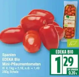 Edeka Spanien EDEKA Bio Mini-Pflaumentomaten Angebot