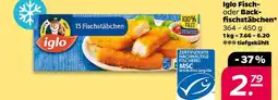 NETTO Iglo fisch- oder backfischstäbchen Angebot