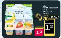 NETTO Frija frucht-minis 12er Angebot