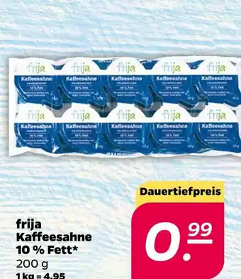 NETTO Frija kaffeesahne 10 % fett Angebot