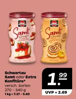NETTO Schwartau samt oder extra konfitüre Angebot