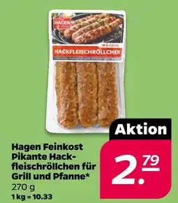 NETTO Hagen feinkost pikante hackfleischröllchen für grill und pfanne Angebot