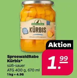 NETTO Spreewaldrabe kürbis Angebot