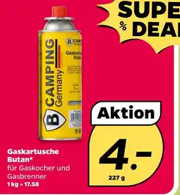 NETTO Camping germany gaskartusche butan Angebot