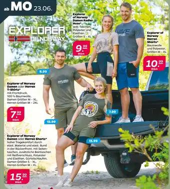 NETTO Explorer of norway explorer of norway damen radler hose Angebot