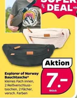 NETTO Explorer of norway bauchtasche Angebot