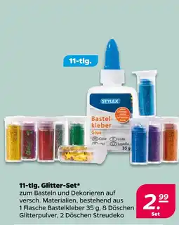 NETTO Stylex 11-tlg. glitter-set Angebot