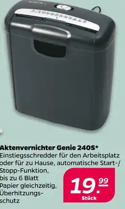 NETTO Genie aktenvernichter 240s Angebot