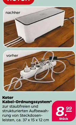 NETTO Keter kabel-ordnungssystem Angebot