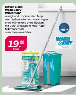 NETTO Hsp clever clean wash & dry wischmop Angebot
