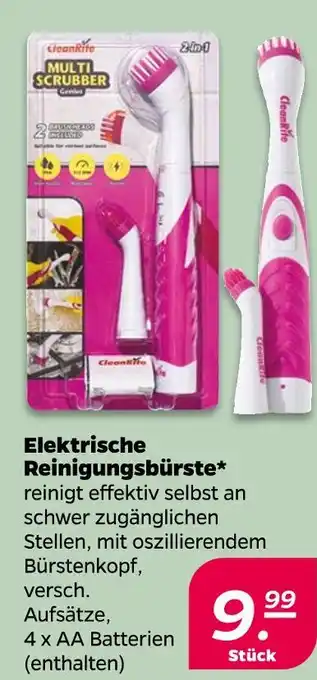 NETTO Cleanrite elektrische reinigungsbürste Angebot