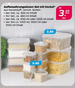 NETTO Aufbewahrungsdosen-set mit deckel Angebot