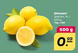 NETTO Zitronen Angebot