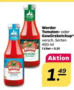 NETTO Werder tomatenketchup Angebot