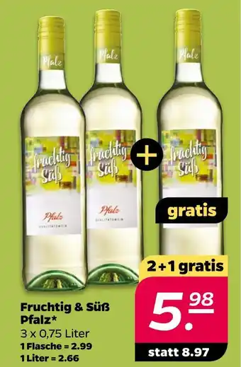 NETTO Pfalz fruchtig & süß Angebot
