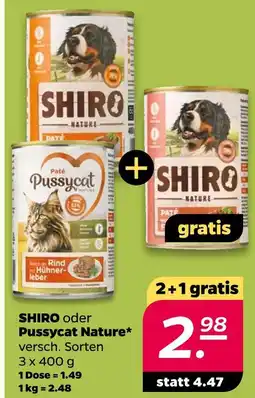 NETTO Shiro shiro oder pussycat nature Angebot