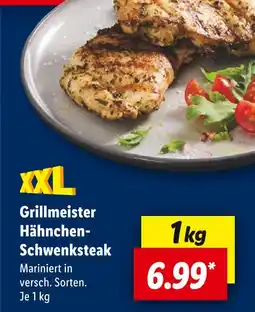 Lidl Xxl grillmeister hähnchen-schwenksteak Angebot