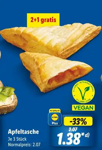Lidl Apfeltasche Angebot