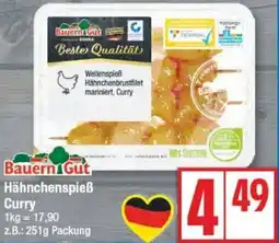 Edeka Bauern Gut Hähnchenspieẞ Curry Angebot