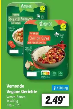 Lidl Vemondo spaghetti bolognese Angebot