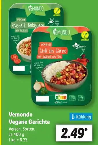 Lidl Vemondo spaghetti bolognese Angebot